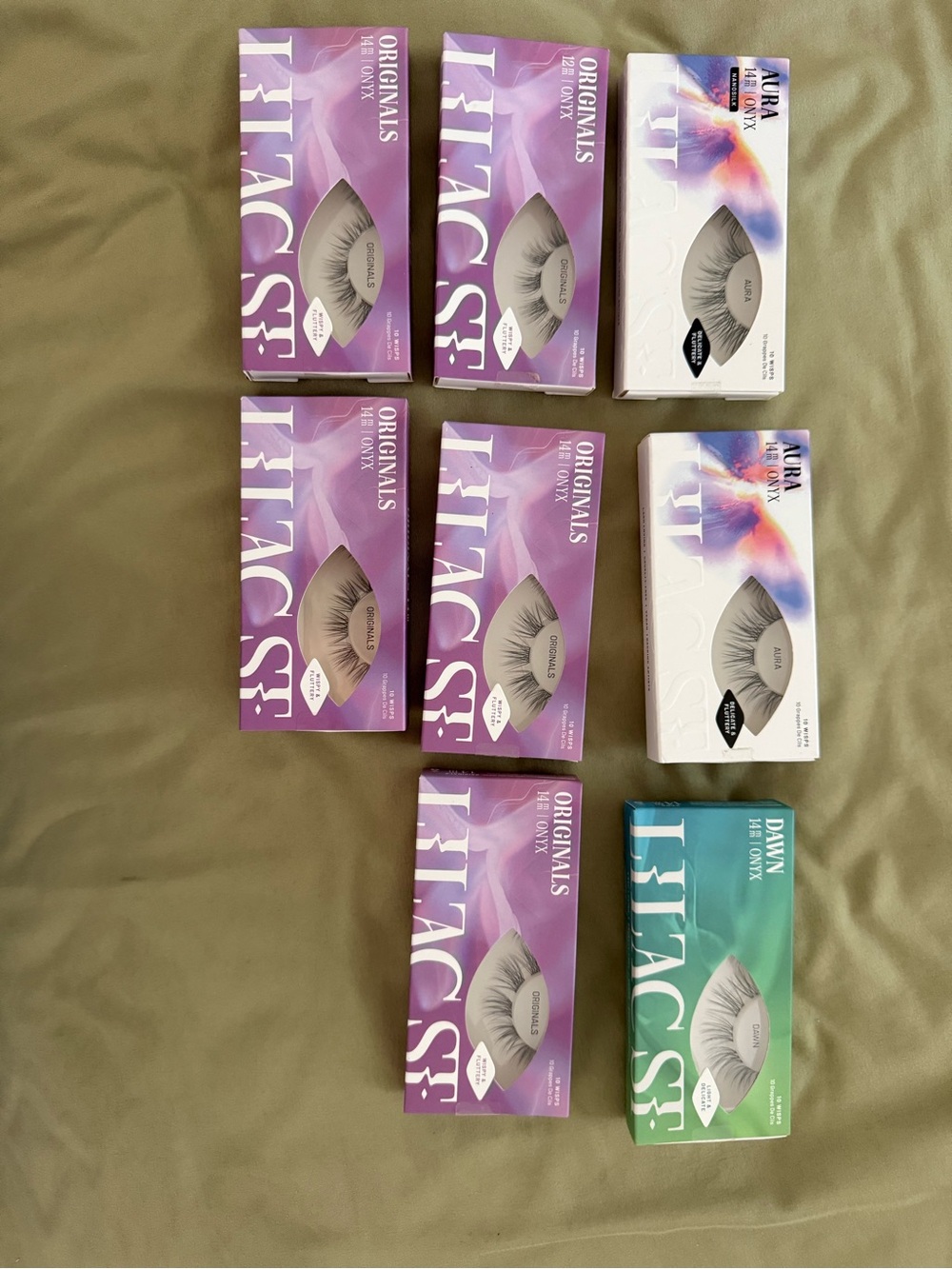 Lilac Street Eyelash Clusters